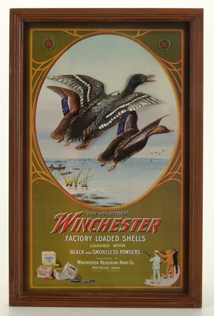 Framed Ammunition Advertising Prints