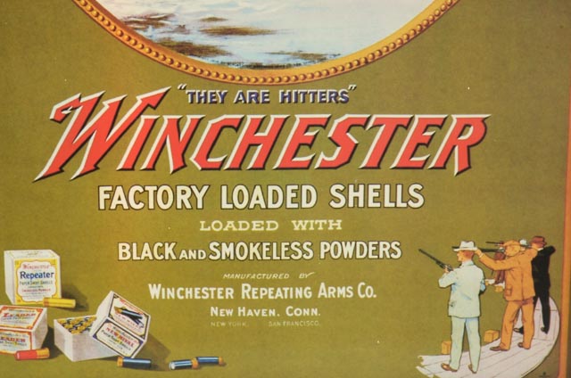 Framed Ammunition Advertising Prints