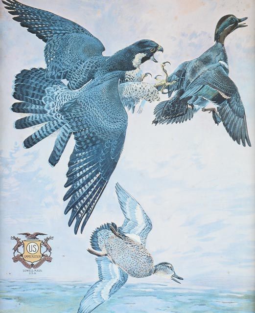 Framed Ammunition Advertising Prints