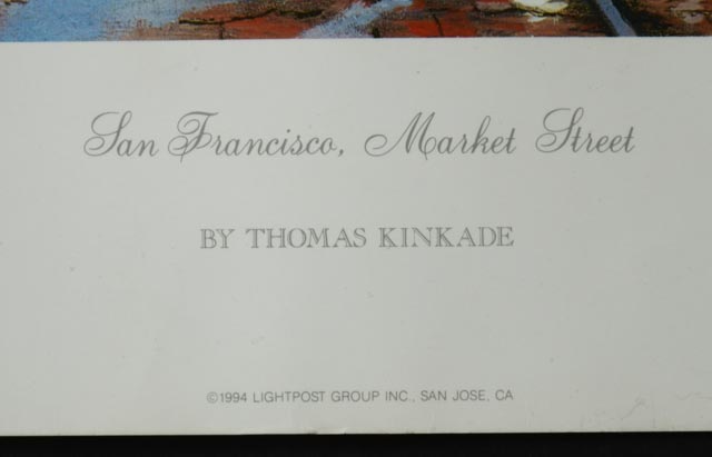 Signed Limited Edition Thomas Kinkade Print