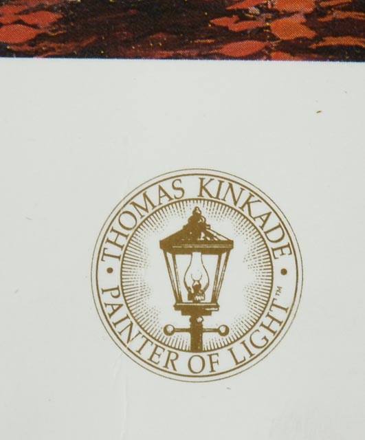 Signed Limited Edition Thomas Kinkade Print