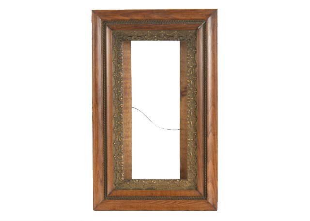 Late Victorian Oak Shadow Box Frame