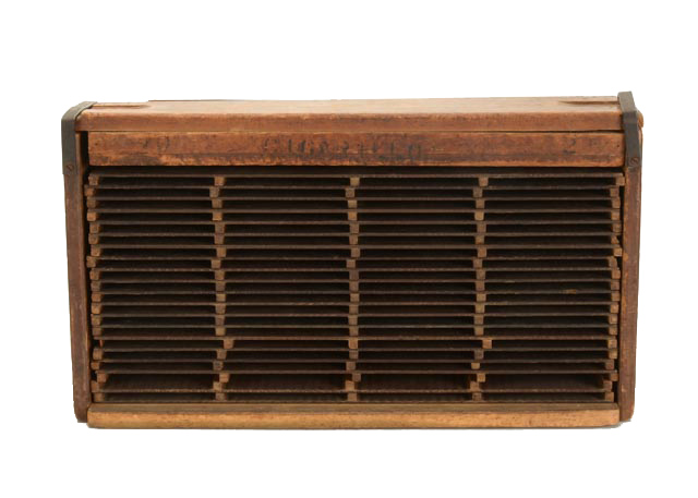 Circa 1880s Cigarillo Drying Case