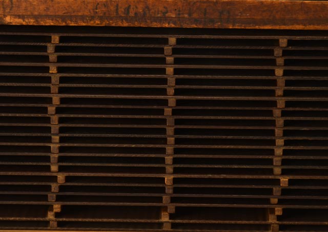 Circa 1880s Cigarillo Drying Case