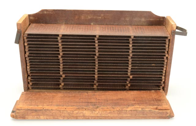 Circa 1880s Cigarillo Drying Case