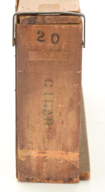 Circa 1880s Cigarillo Drying Case