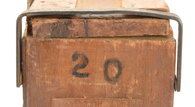 Circa 1880s Cigarillo Drying Case