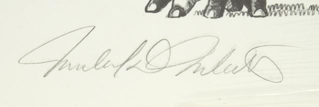 Pittsburgh Steelers Artist Signed Illustrations