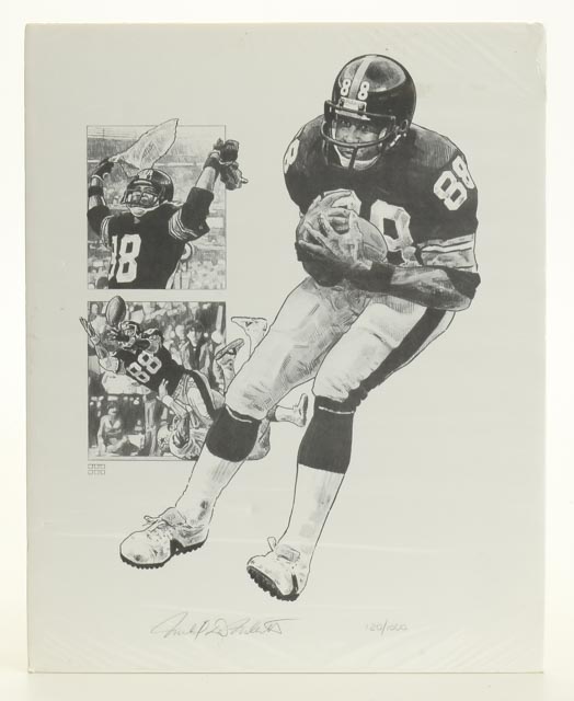 Pittsburgh Steelers Artist Signed Illustrations