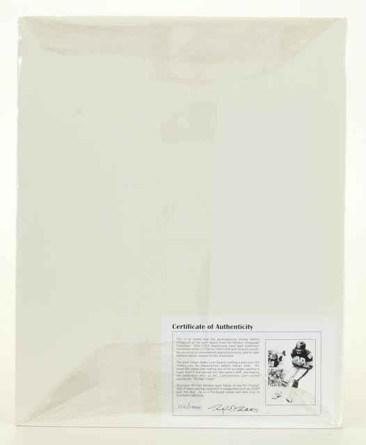 Pittsburgh Steelers Artist Signed Illustrations