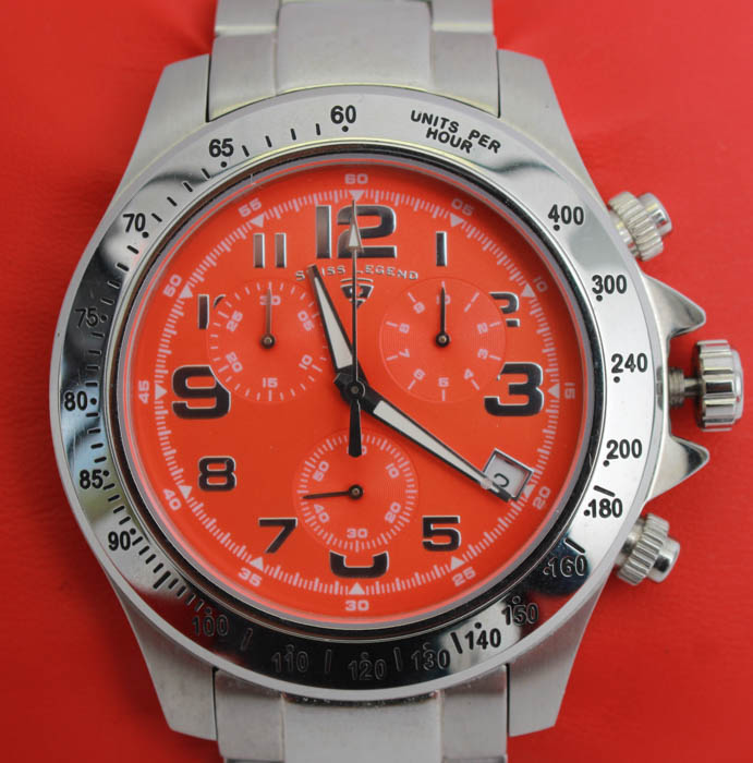 Swiss Legend Chronograph Movement Watch