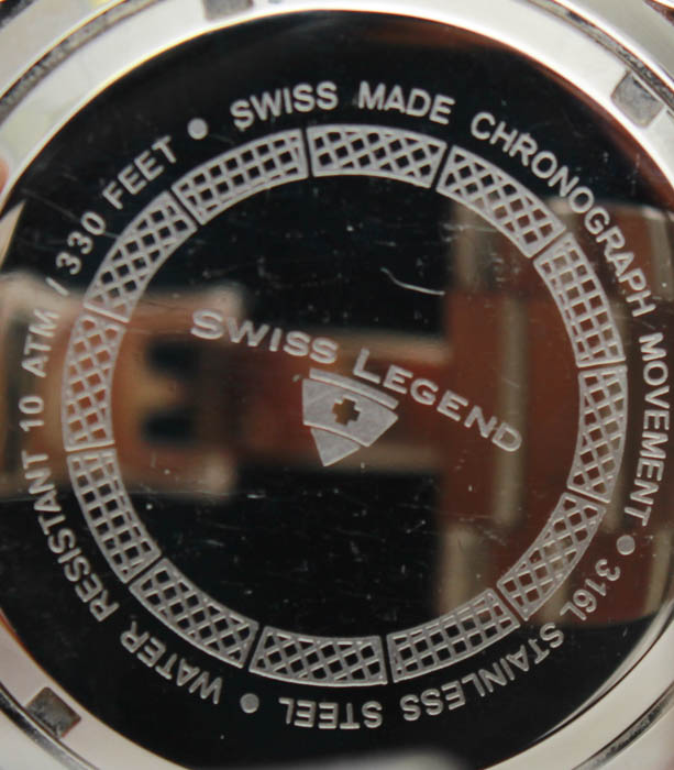 Swiss Legend Chronograph Movement Watch
