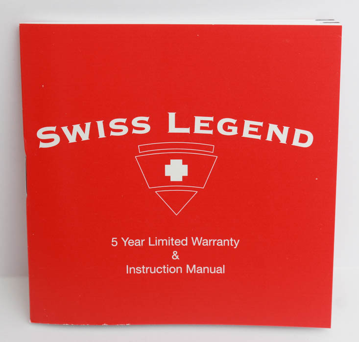 Swiss Legend Chronograph Movement Watch