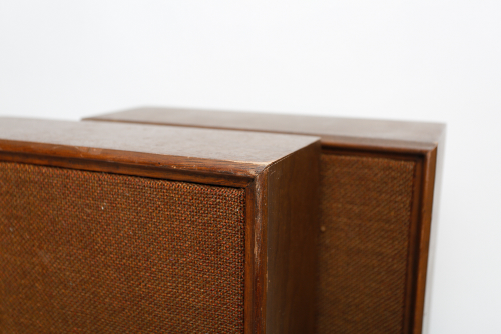 Vintage Magnavox Automatic Record Player with Speakers