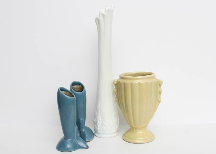Quartet of Ceramic Vases