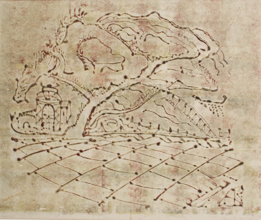 Signed Painting in Wood Frame