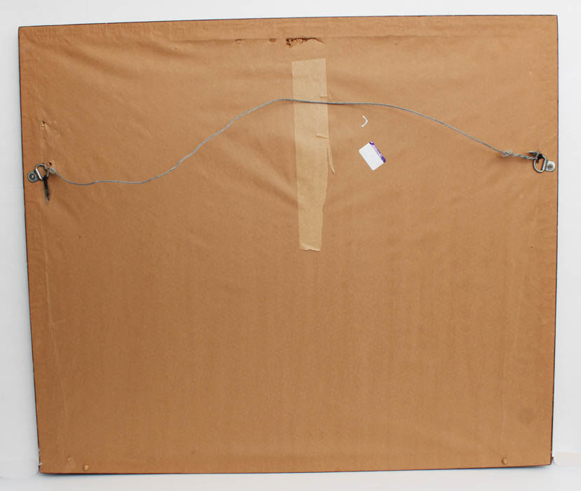 Signed Painting in Wood Frame