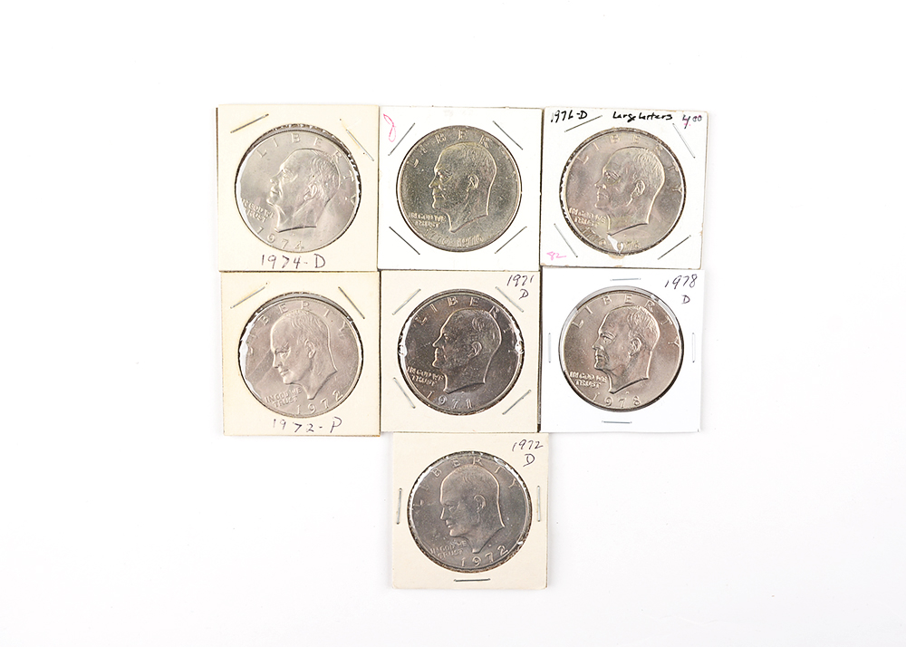 Eisenhower Dollar Coin Colelction
