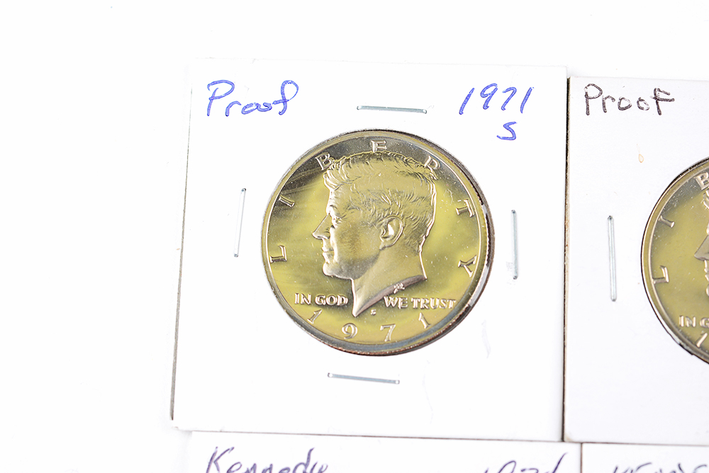 1970s Kennedy Half Dollar Proofs