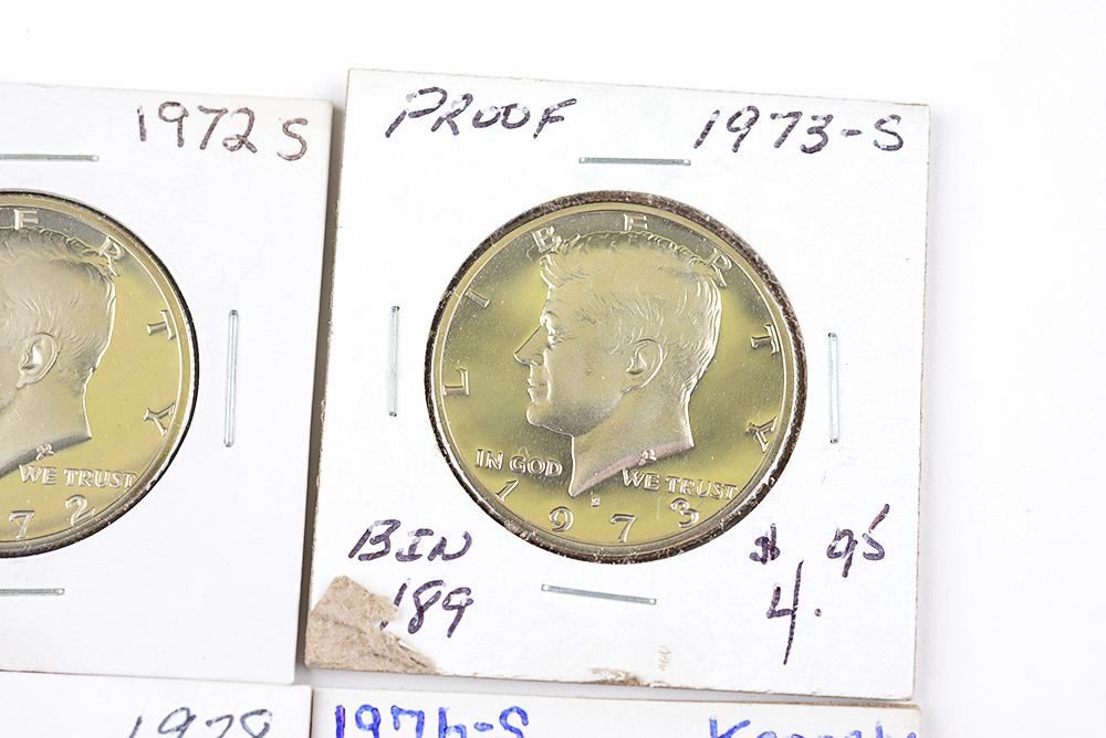 1970s Kennedy Half Dollar Proofs
