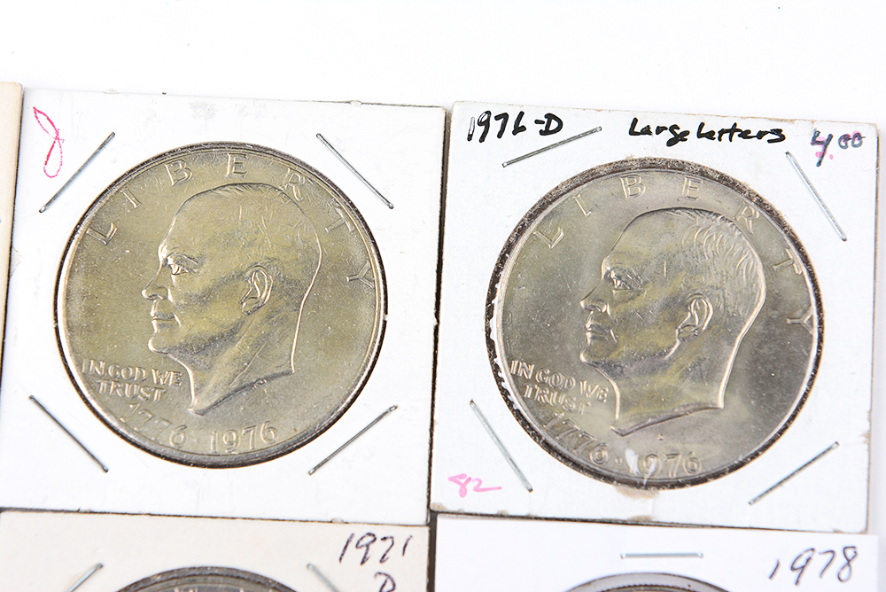 Eisenhower Dollar Coin Colelction