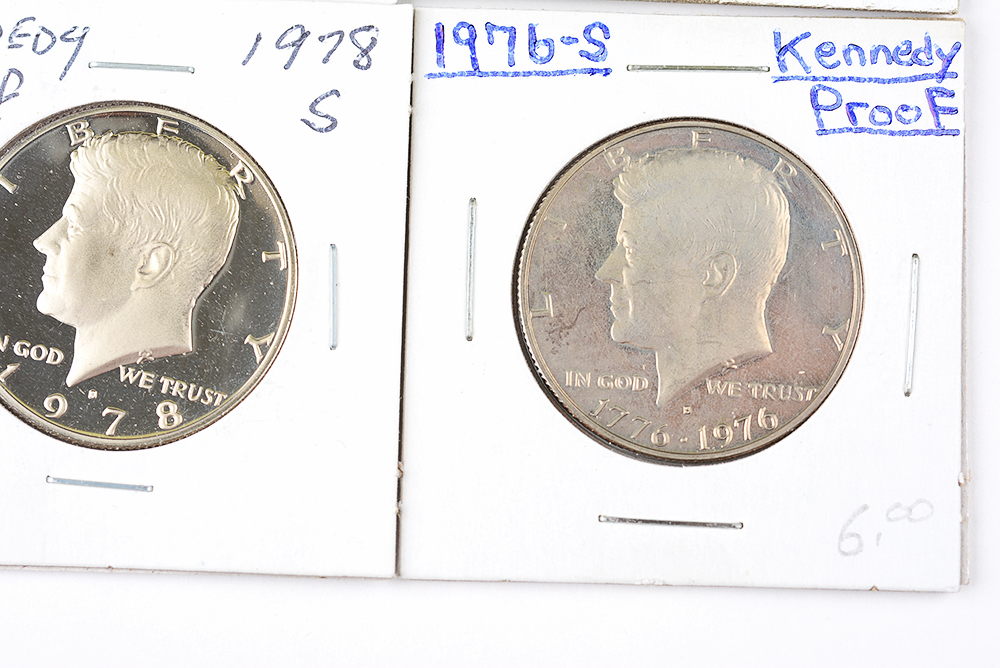 1970s Kennedy Half Dollar Proofs