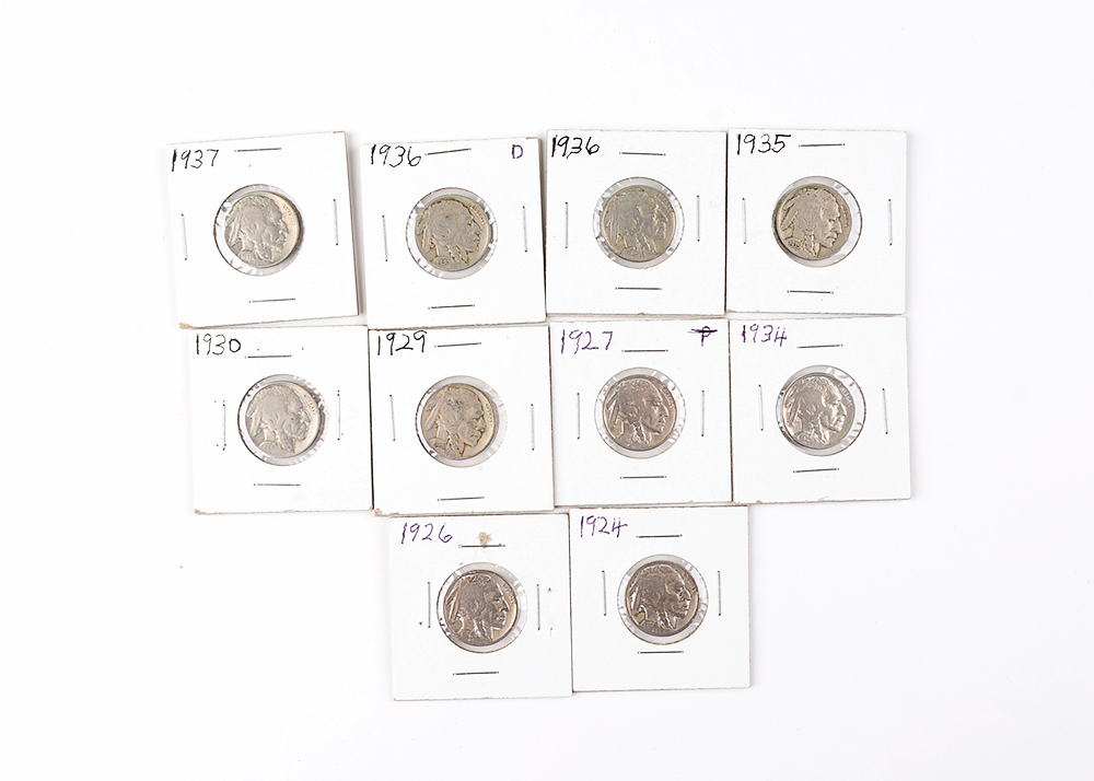 1924-37 Buffalo Nickel Collection