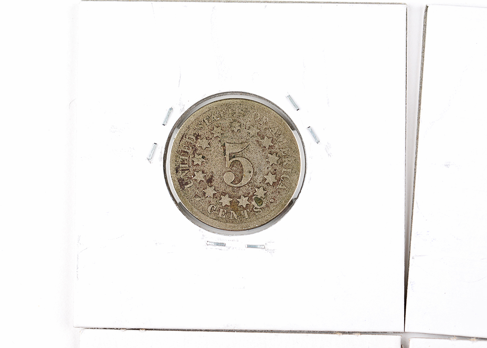 1867-68 Shield Nickels