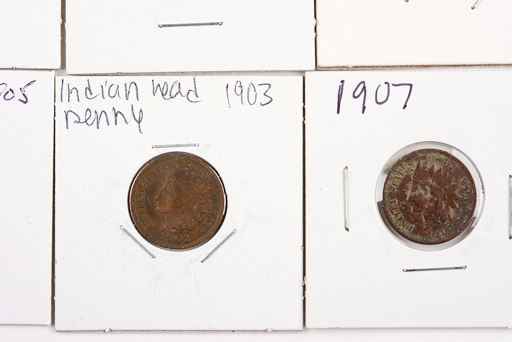 1900s Indian Head Cents