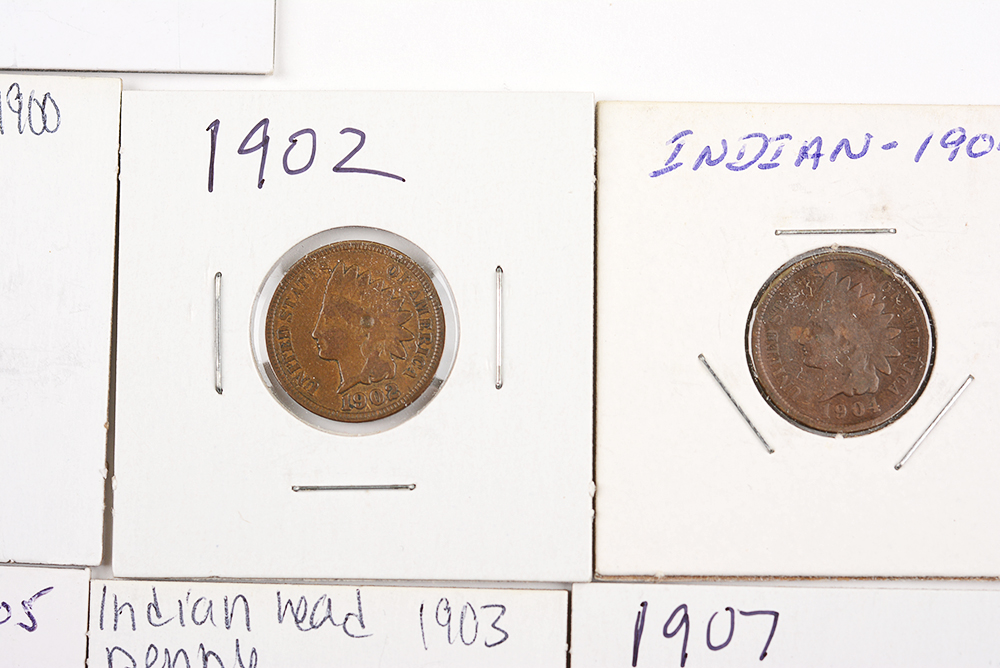 1900s Indian Head Cents