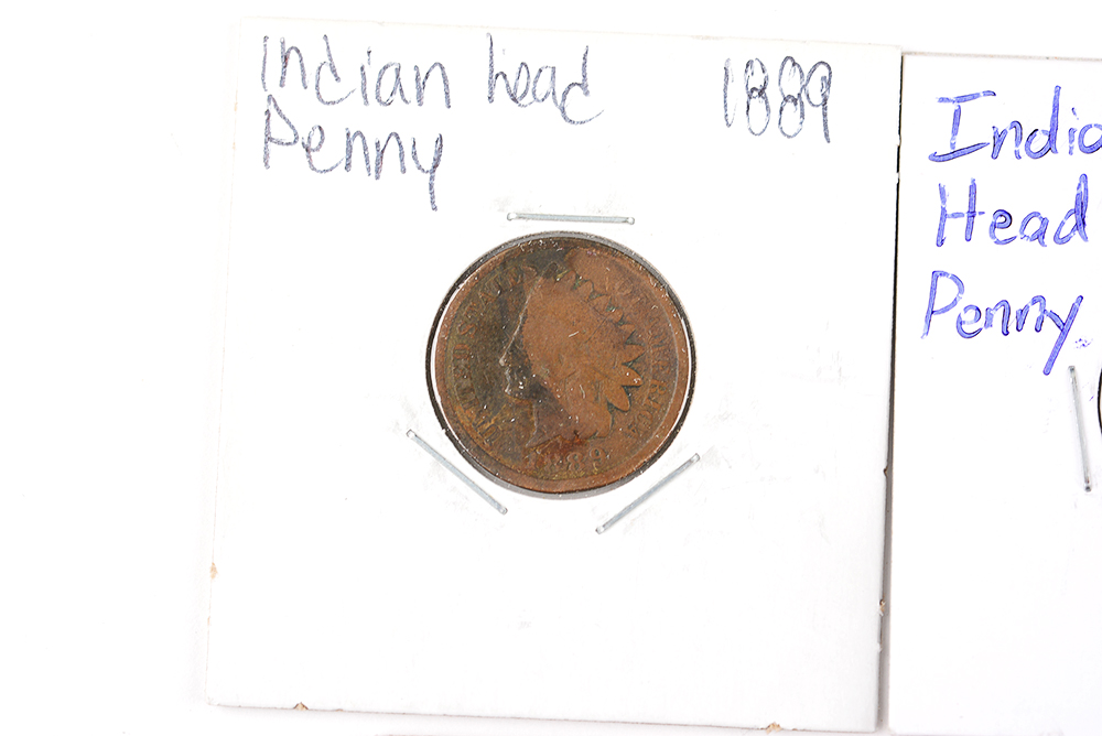 1880s-90s Indian Head Cents