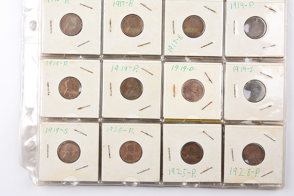 Lincoln Wheat Back Pennies