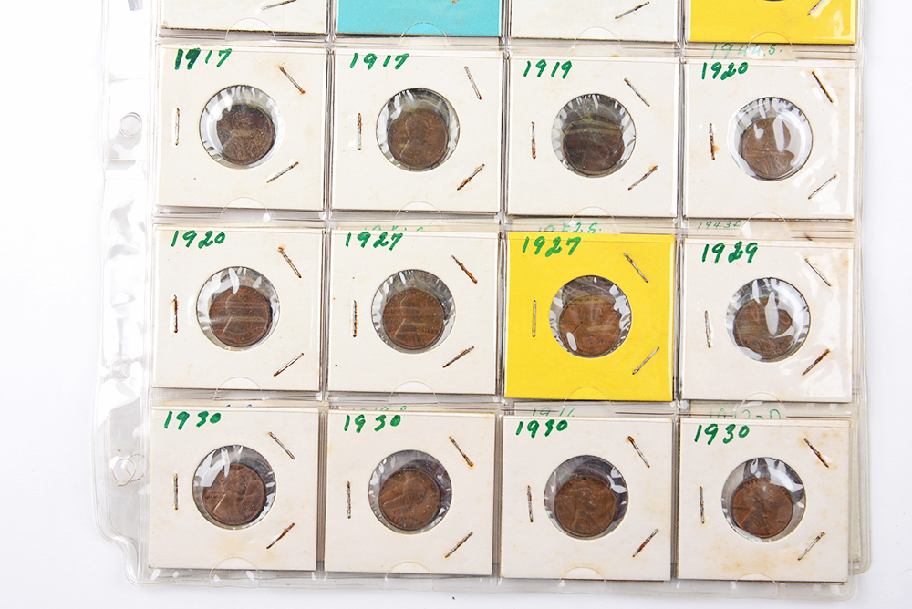 Lincoln Wheat Back Pennies