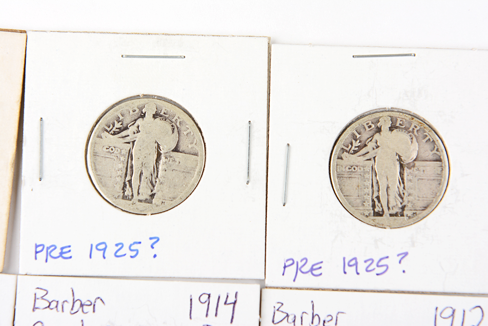 Barber and Standing Liberty Quarter Collection
