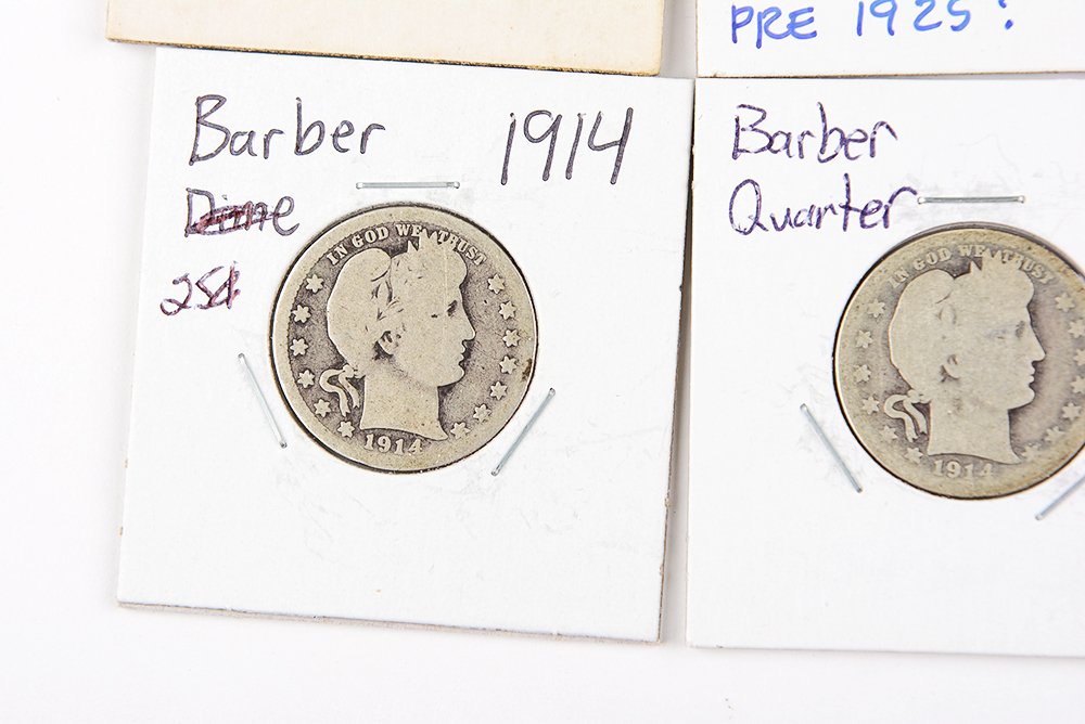 Barber and Standing Liberty Quarter Collection