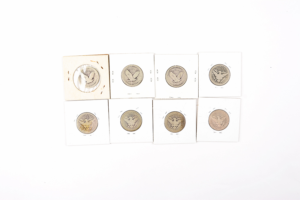 Barber and Standing Liberty Quarter Collection