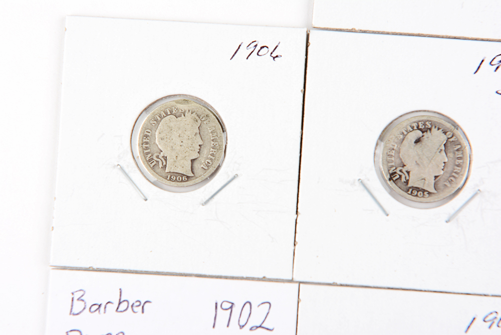 1898-1906 Barber Dimes