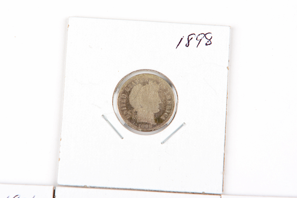 1898-1906 Barber Dimes