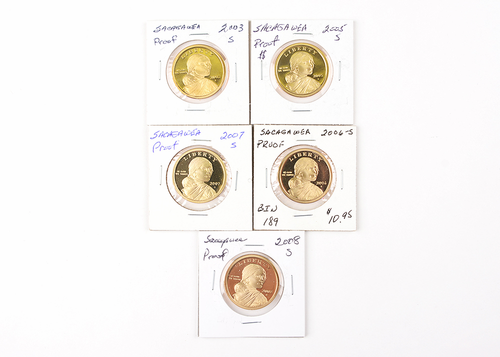 Sacagawea Dollar Proof Coins