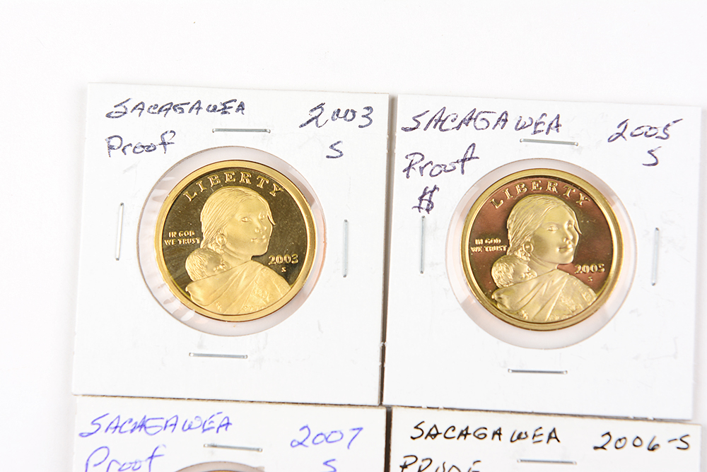 Sacagawea Dollar Proof Coins