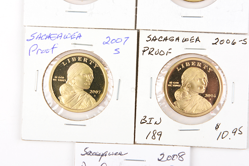 Sacagawea Dollar Proof Coins