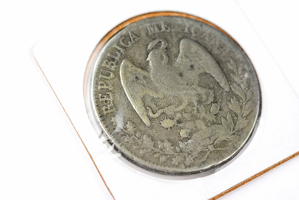 1835 Mexico 8 Reale Coin