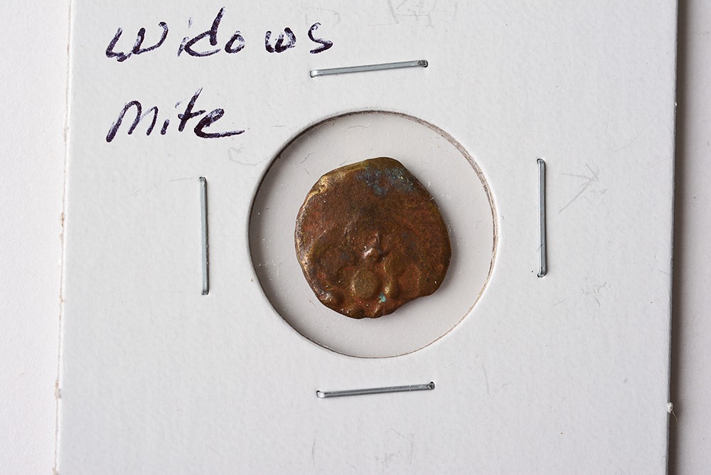 Judean Alexander Jannaeus 'Widows Mite' Bronze Coin