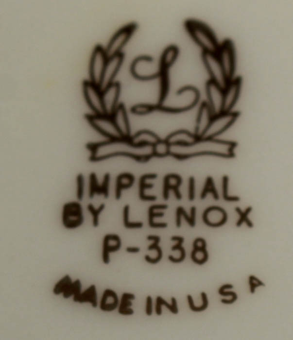 Lenox "Imperial" China Set