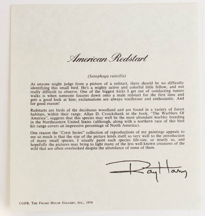 Group of Five Ray Harm Prints