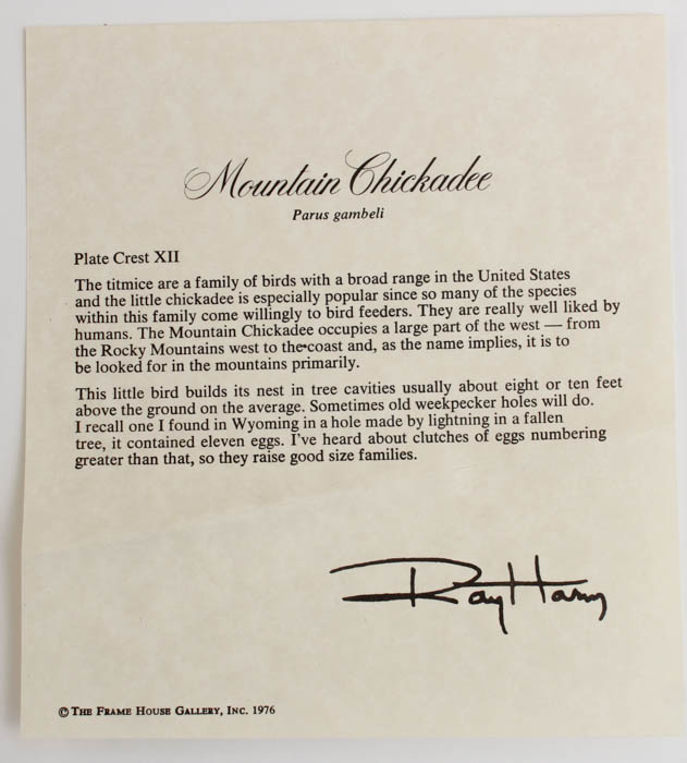 Group of Five Ray Harm Prints