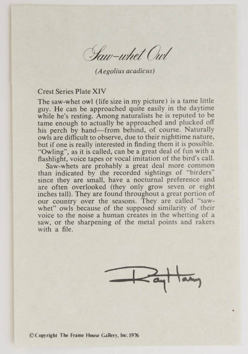 Group of Five Ray Harm Prints