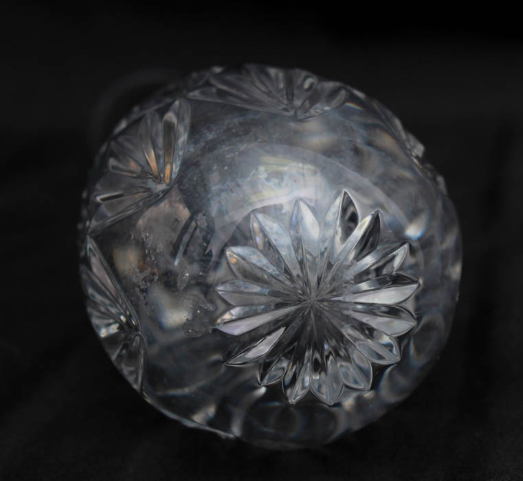 Carved Crystal Tiffany Vase