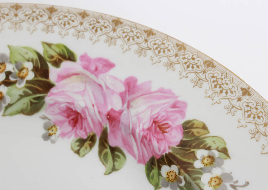 Floral Limoges China Bowl