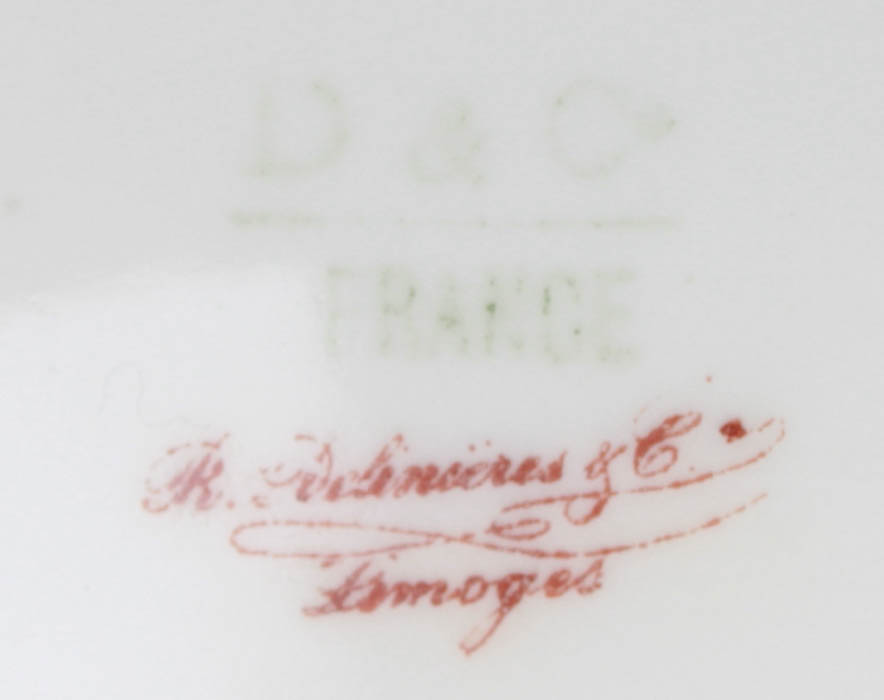 Floral Limoges China Bowl